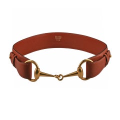 Gucci Bridle Bit Womans Belt Vintage Gucci Bridle Bit Womans Belt