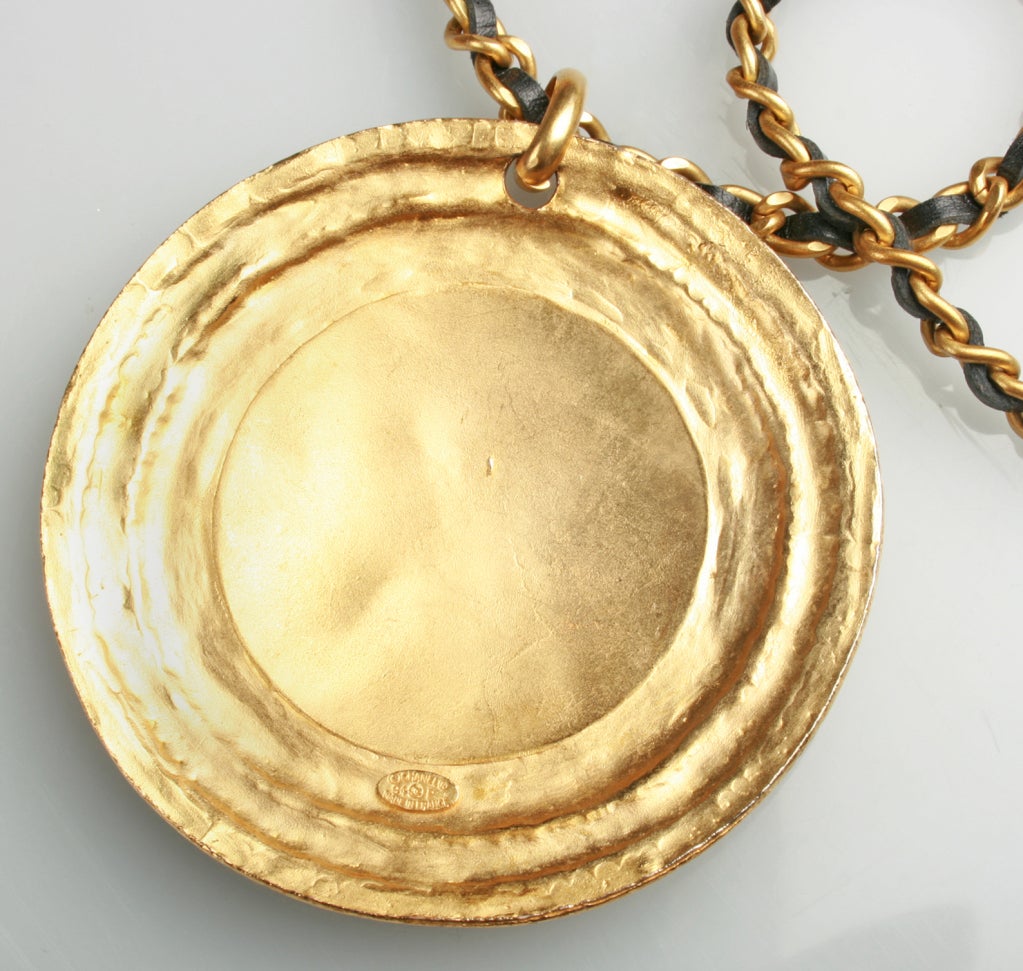 Women's or Men's COCO CHANEL Medallion Necklace