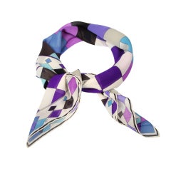 Vintage Emilio Pucci  Silk Scarf