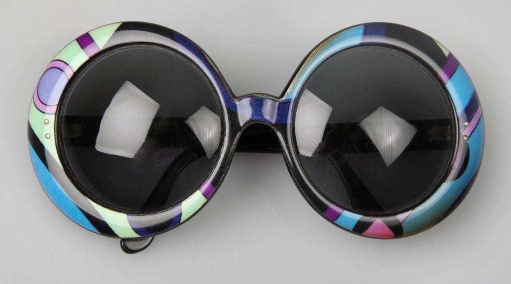 Women's Iconic Mod Round Pucci  Sunglasses