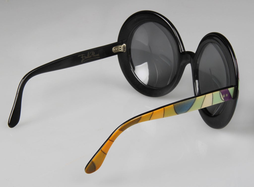 Iconic Mod Round Pucci  Sunglasses 1