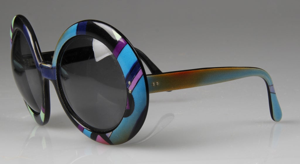 Iconic Mod Round Pucci  Sunglasses 2
