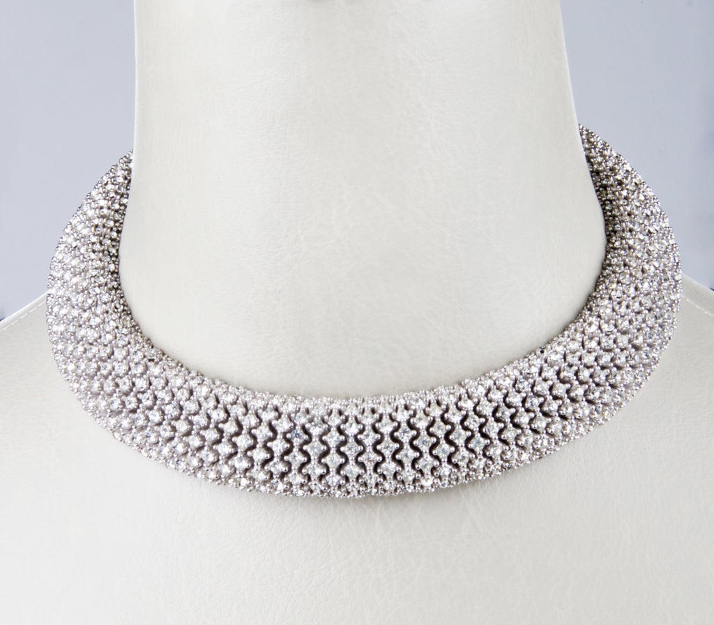 Ciner Rhinestone Choker 2