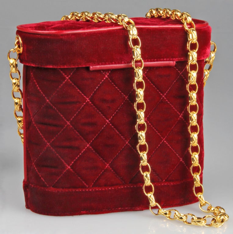 chanel binocular bag