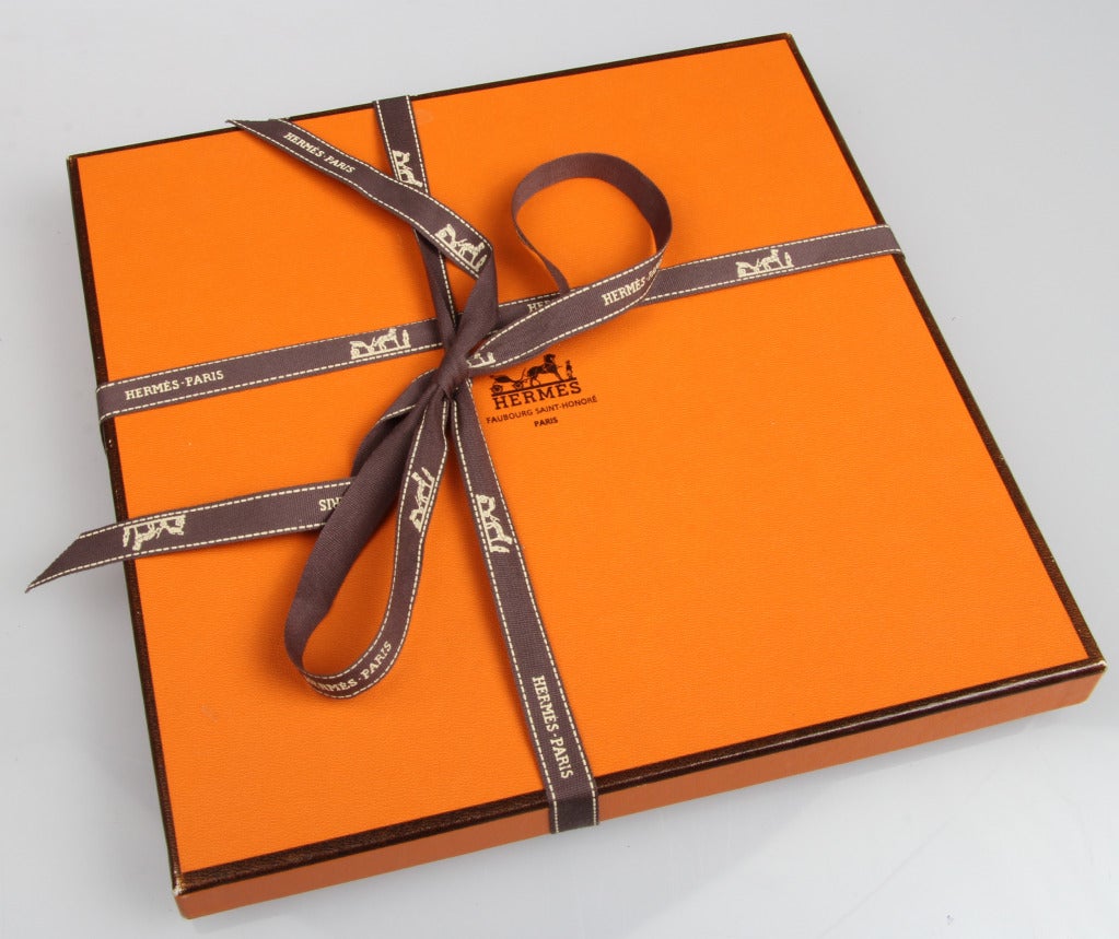 HERMES Falconry Cashmere  Scarf 