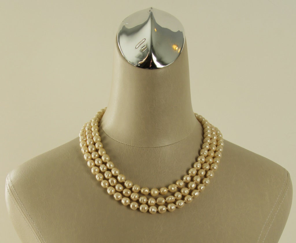 Women's CHANEL Extra Long Pearl Necklace