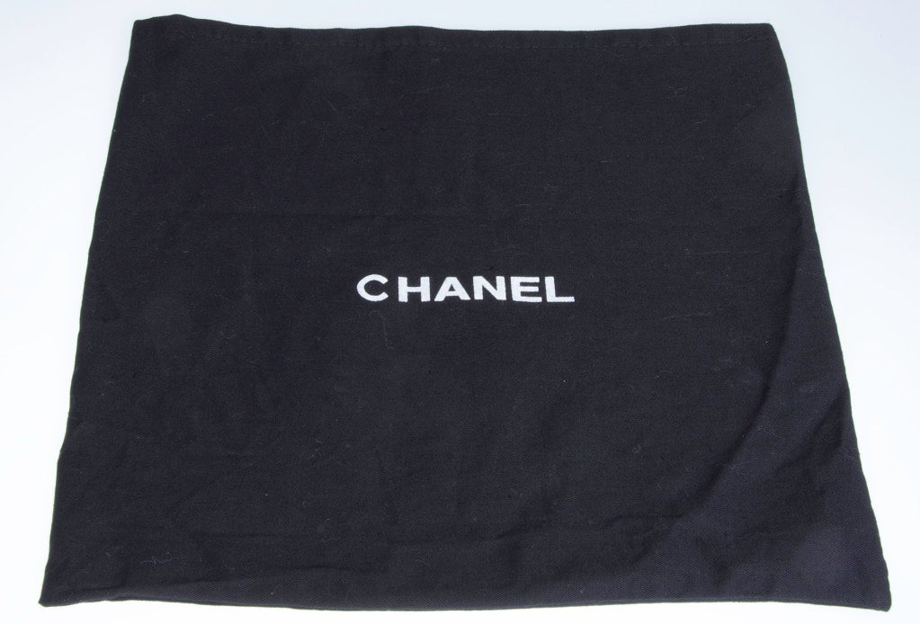 CHANEL Black Leather Box Bag 6