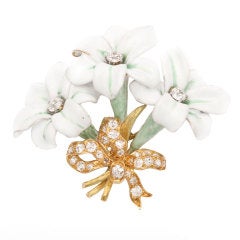 Bouquet of Flowers Brooch