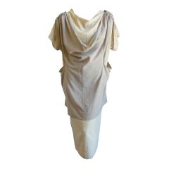 very early ISSEY MIYAKE double layered apron dress