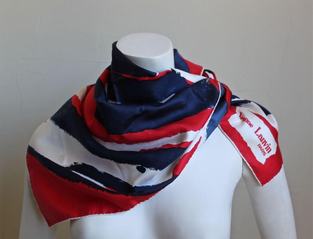 lanvin paris scarf