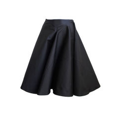 unworn AZZEDINE ALAIA black full skirt