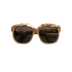 EMMANUELLE KHANH mother of pearl sunglasses