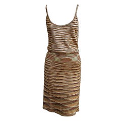 1970
s MISSONI space dyed dress