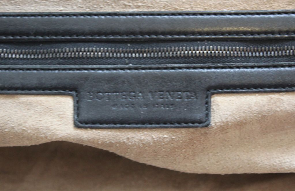 Women's BOTTEGA VENETA black leather woven doctor bag