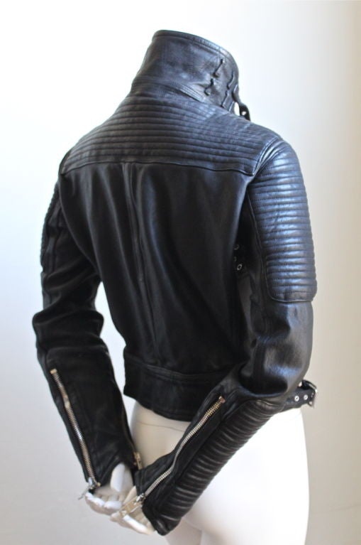 burberry prorsum leather jacket