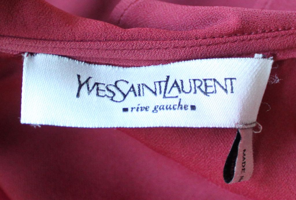**SALE** Yves Saint Laurent raspberry dress WAS $475 NOW $175 at 1stDibs