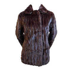 1980's THIERRY MUGLER lapin fur coat 1