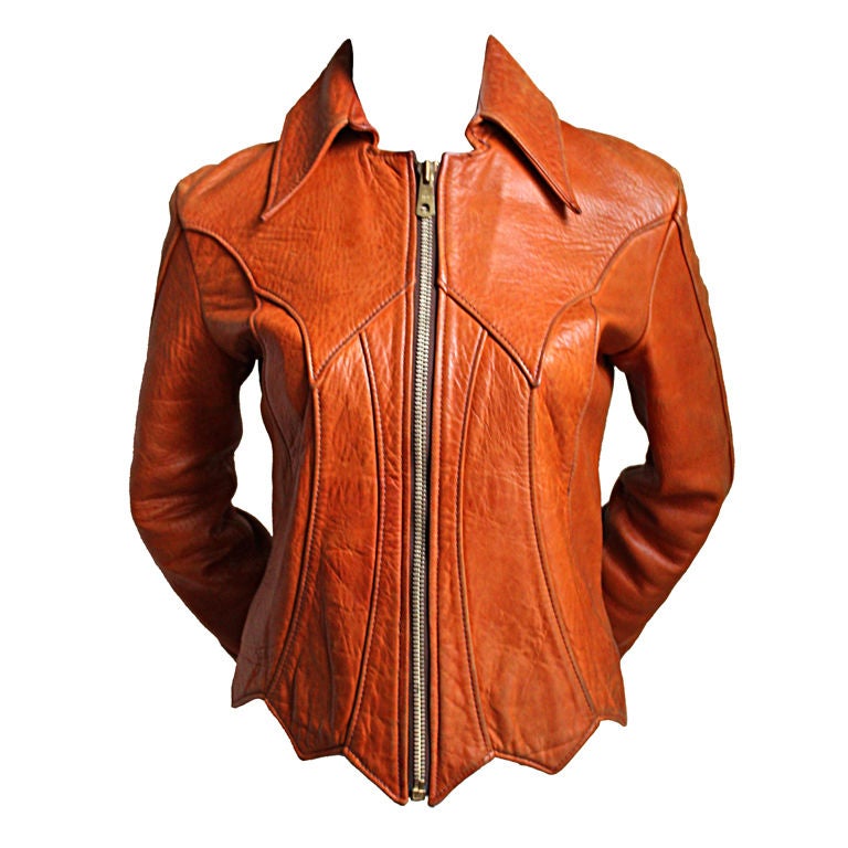 EAST WEST MUSICAL INSTRUMENTS 'Wren' leather jacket