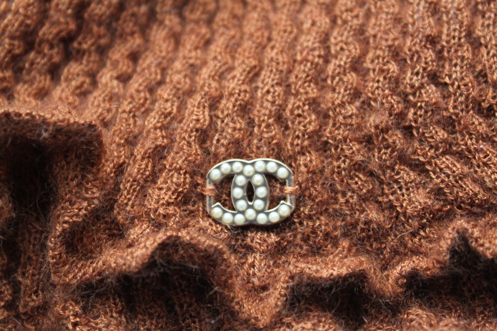 rust cashmere sweater