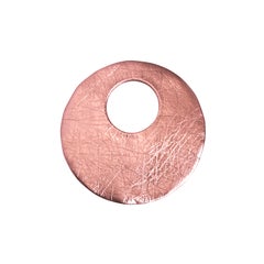 very rare AS FOUR metallic pink 'Circle bag' - 2001
