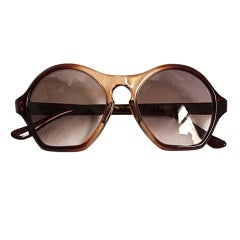Vintage very rare unworn 1960's PIERRE CARDIN sunglasses with case & box