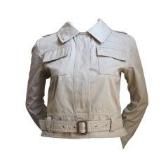 very rare YVES SAINT LAURENT 1969 safari jacket