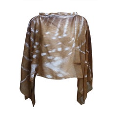 TOM FORD for YVES SAINT LAURENT silk capelet