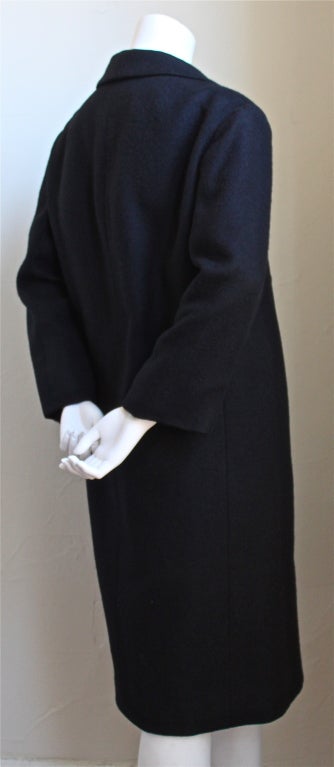 1959 CHRISTIAN DIOR haute couture coat designed by Saint Laurent