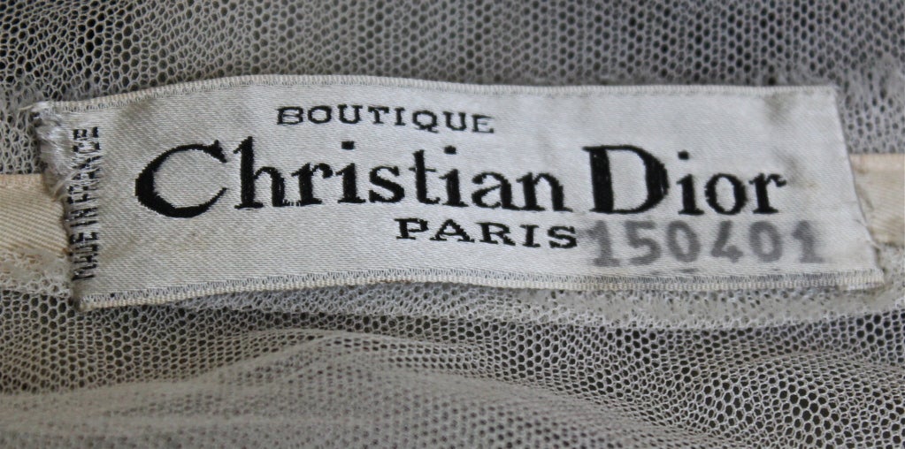 *SALE* 50's CHRISTIAN DIOR haute couture brocade dress WAS $950 NOW $450 1