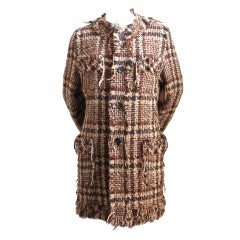 JUNYA WATANABE COMME DES GARCONS tweed coat