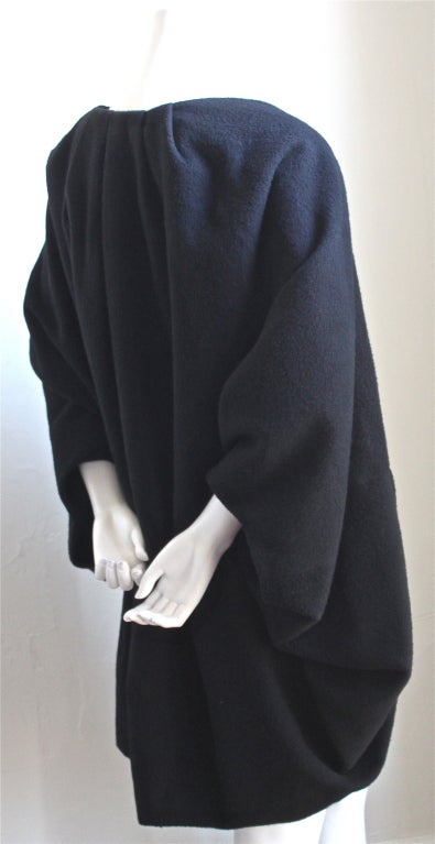YVES SAINT LAURENT haute couture cashmere cocoon coat