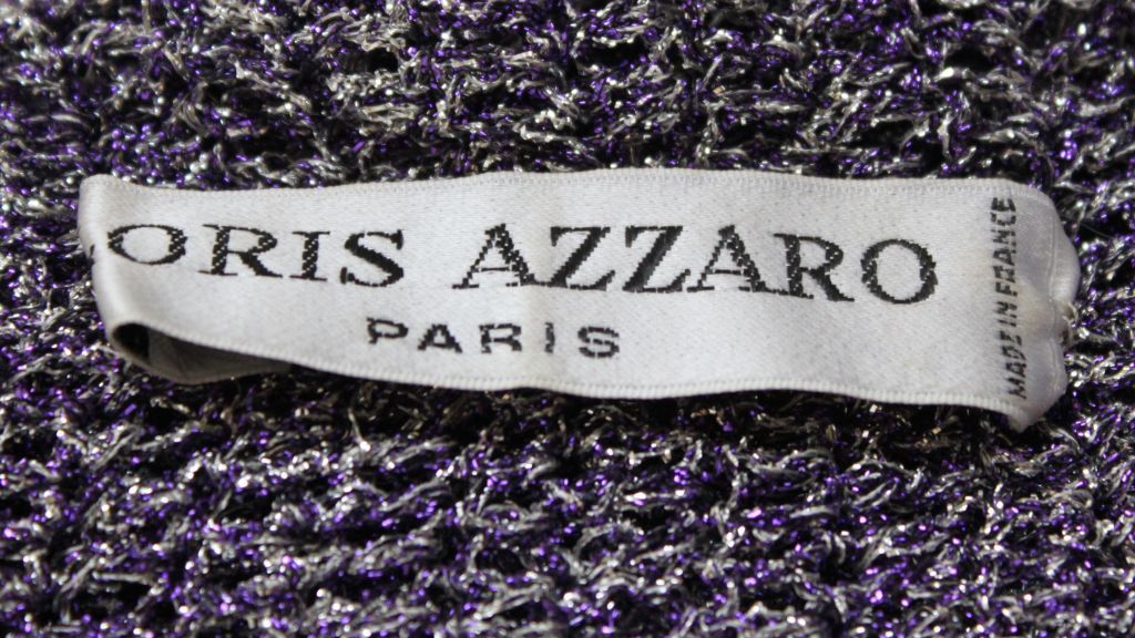 LORIS AZZARO sweater with metal chain - 1973 3