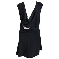 COMME DES GARCONS black dress with cut-out  -  1992