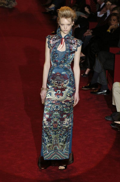 Women's TOM FORD for YSL silk dress - Fall 2004