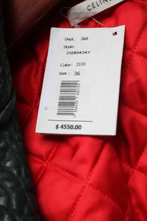 celine biker jacket