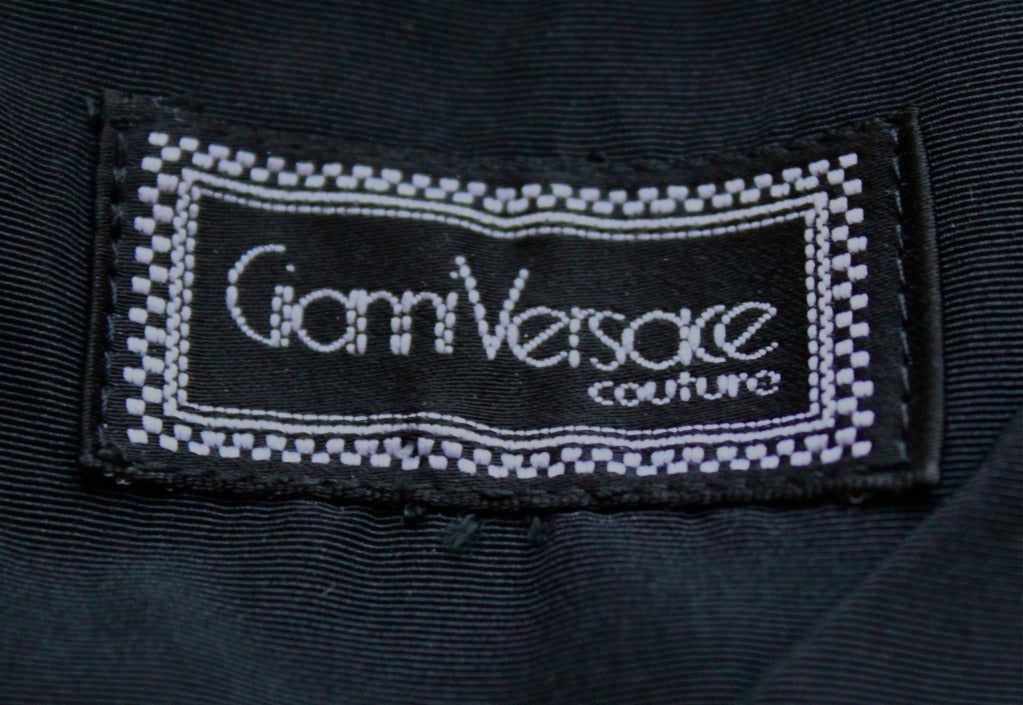 very rare GIANNI VERSACE Couture sculpted runway dress - 1991 2