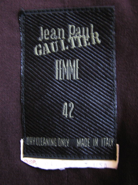 Jean Paul Gaultier 'pinstriped blazer' dress 1