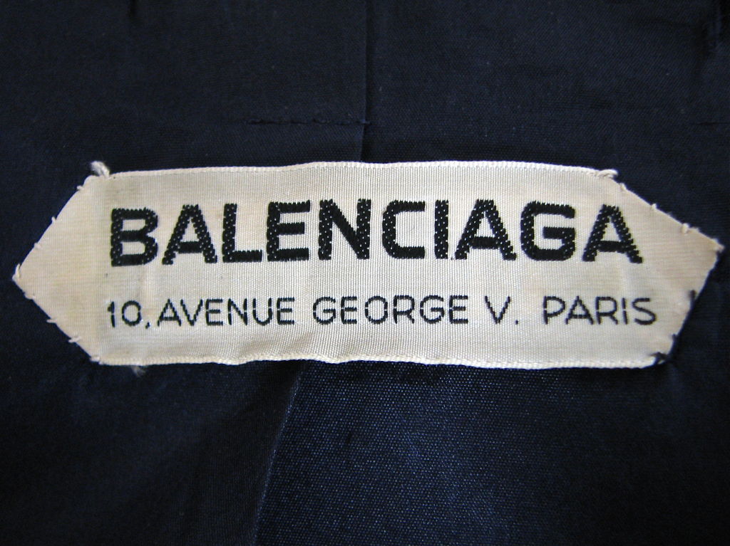 cristobal balenciaga suits/dresses