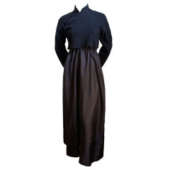 rare COMME DES GARCONS 1994 black cheongsam dress