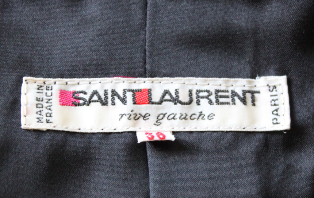 YVES SAINT LAURENT Russian  faux persian lamb jacket In Excellent Condition In San Fransisco, CA