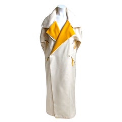 JEAN-CHARLES DE CASTELBAJAC long wool coat -- SALE!