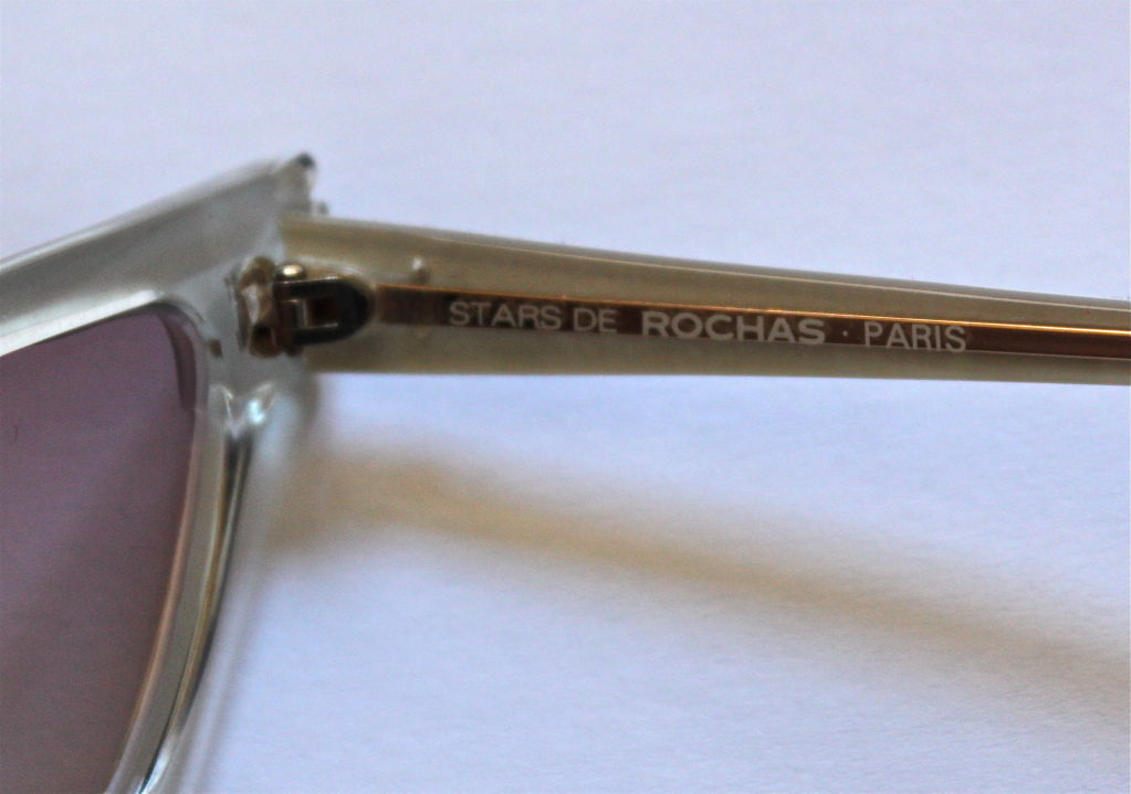 Women's 1980's unworn ROCHAS 'lace' sunglasses