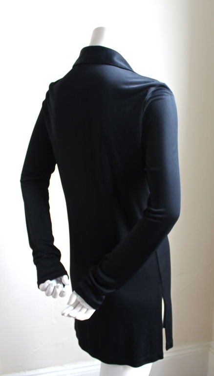 1990's TOM FORD/GUCCI black lace up tunic