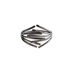 Los Ballesteros handmade silver cuff 10