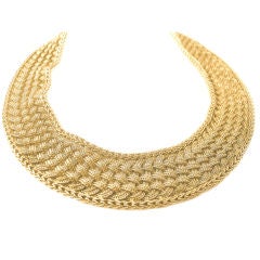 18 Kt Gold Tiffany Collar