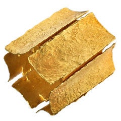 ED WIENER Rare Gold Cuff