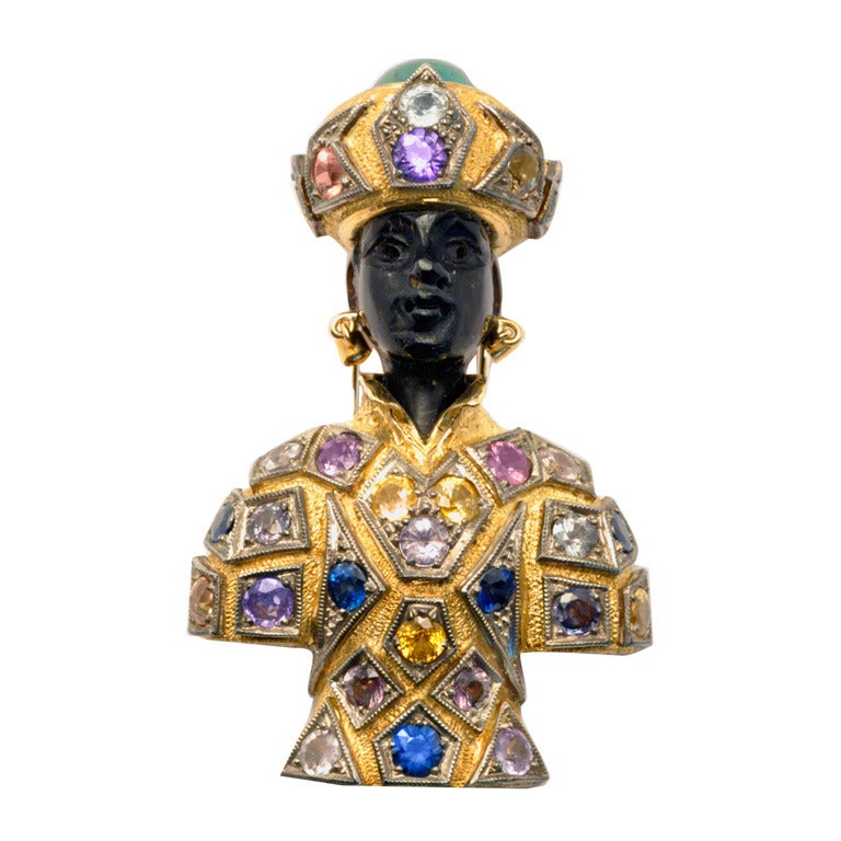 NARDI MultiGem Blackamoor at 1stdibs