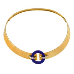 CARTIER Lapis Collar