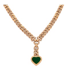 Gubelin Emerald and Diamond Necklace