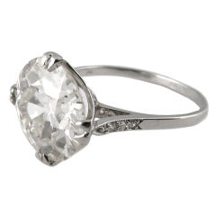 Old European Cut Diamond Ring
